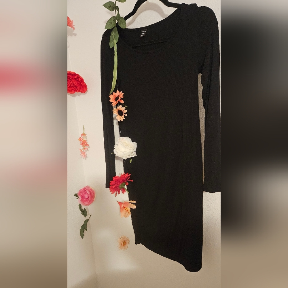 Black Long Sleeve MATERNITY dress